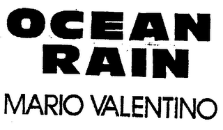 OCEAN RAIN MARIO VALENTINO logo