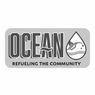 OCEAN REFUELING THE COMMUNITY logo