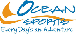 OCEAN SPORTS EVERY DAY'S AN ADVENTURE logo