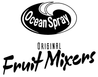 OCEAN SPRAY ORIGINAL FRUIT MIXERS logo