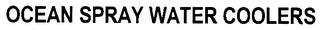 OCEAN SPRAY WATER COOLERS logo