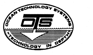 OCEAN TECHNOLOGY SYSTEMS OTS "TECHNOLOGY IN DEPTH" logo