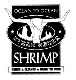 OCEAN TO OCEAN STEAK HOUSE SHRIMP PEELED & CLEANED READY TO COOK logo