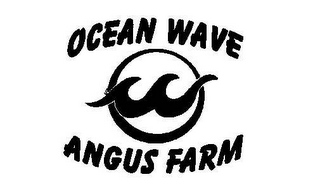 OCEAN WAVE ANGUS FARM logo
