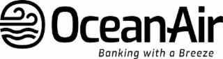 OCEANAIR BANKING WITH A BREEZE logo