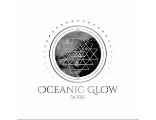 OCEANIC GLOW, EST. 2022 logo