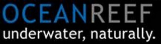 OCEANREEF UNDERWATER, NATURALLY. logo