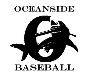 OCEANSIDE BASEBALL O logo