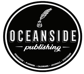 OCEANSIDE PUBLISHING ORGANIZERS · PLANNERS · CALENDARS · JOURNALS · STATIONARY logo