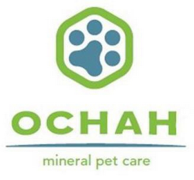 OCHAH MINERAL PET CARE logo