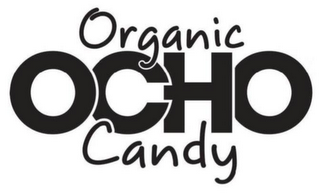 OCHO ORGANIC CANDY BAR logo