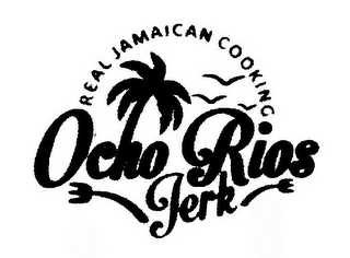 OCHO RIOS JERK REAL JAMAICAN COOKING logo