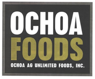 OCHOA FOODS OCHOA AG UNLIMITED FOODS, INC. logo