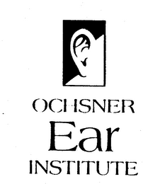OCHSNER EAR INSTITUTE logo