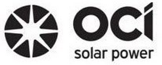 OCI SOLAR POWER logo