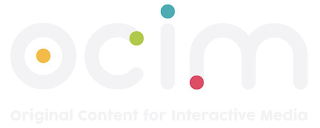 OCIM ORIGINAL CONTENT FOR INTERACTIVE MEDIA logo