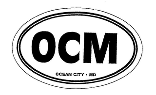 OCM OCEAN CITY MD logo