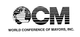 OCM WORLD CONFERENCE OF MAYORS, INC. logo