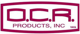 O.C.R. PRODUCTS, INC. YAYA logo
