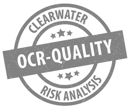 OCR-QUALITY CLEARWATER RISK ANALYSIS logo