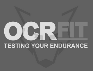 OCRFIT TESTING YOUR ENDURANCE logo
