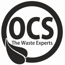 OCS THE WASTE EXPERTS logo