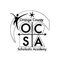 OCSA ORANGE COUNTY SCHOLASTIC ACADEMY logo
