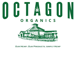 OCTAGON ORGANICS OUR HEMP. OUR PRODUCTS. SIMPLY HEMP logo