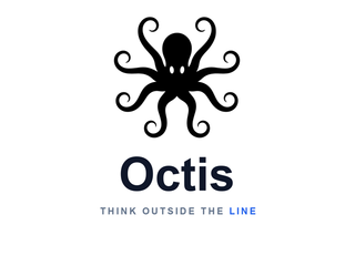 OCTIS THINK OUTSIDE THE LINE logo