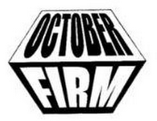 OCTOBER FIRM logo