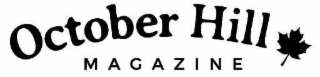 OCTOBER HILL MAGAZINE logo