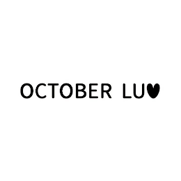 OCTOBER LUV logo