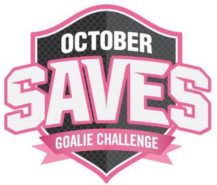 OCTOBER SAVES GOALIE CHALLENGE logo