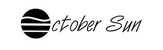 OCTOBER SUN logo