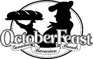 OCTOBERFEAST GENUINE BAVARIAN BREADS logo