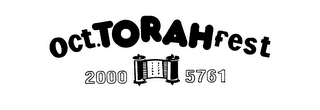 OCT.TORAHFEST 2000 5761 logo