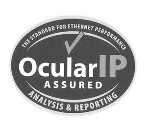 OCULARIP ASSURED THE STANDARD FOR ETHERNET PERFORMANCE ANALYSIS & REPORTING logo
