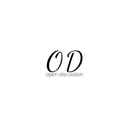 OD OPEN DISCUSSION logo