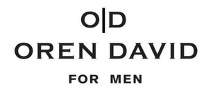 OD OREN DAVID FOR MEN logo