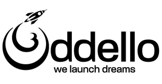 ODDELLO WE LAUNCH DREAMS logo