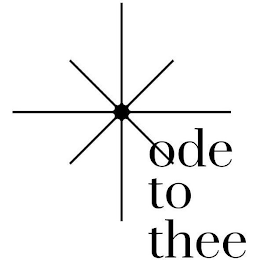 ODE TO THEE logo