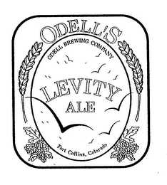 ODELL'S ODELL BREWING COMPANY LEVITY ALE FORT COLLINS, COLORADO logo