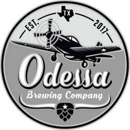 ODESSA BREWING COMPANY EST. 2017 TX logo