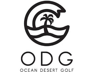 ODG OCEAN DESERT GOLF logo