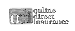 ODI ONLINE DIRECT INSURANCE logo
