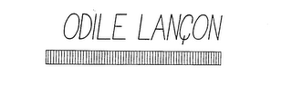 ODILE LANCON logo