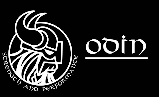 ODIN STRENGTH AND PERFORMANCE logo