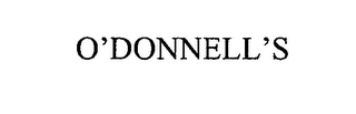 O'DONNELL'S logo