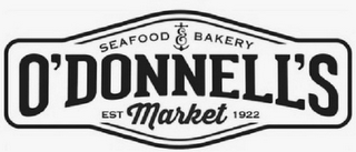 O'DONNELL'S MARKET SEAFOOD & BAKERY EST 1922 logo
