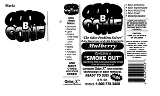 ODOR B GONE logo